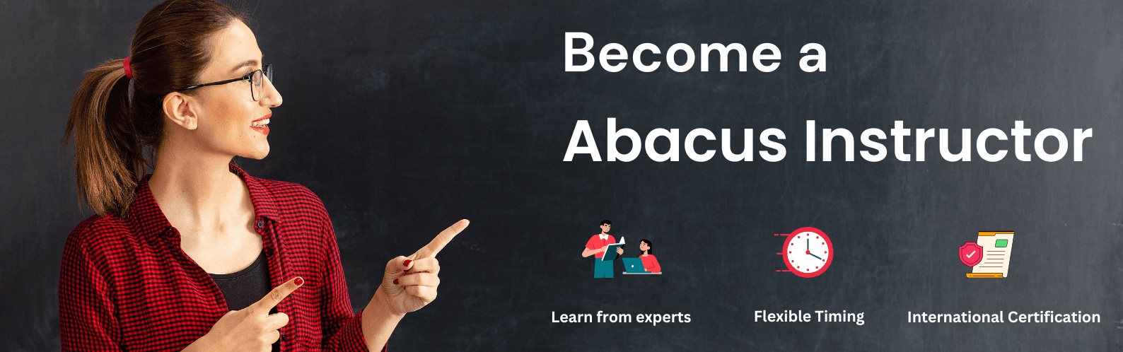 abacus teacher teaching Abacus teacher explaining math concepts on blackboard during AbacusMaster Canada class